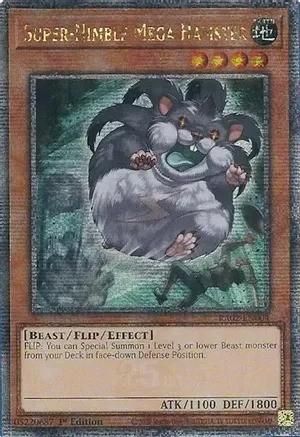 SJ Super-Nimble Mega Hamster - RA02-EN004 - Quarter Century Rare 1st Edition Rarity Collection II Singles