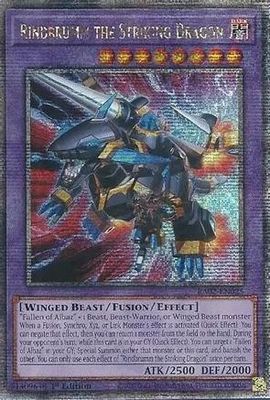 SH Rindbrumm the Striking Dragon - RA02-EN025 - Quarter Century Rare 1st Edition Rarity Collection II Singles
