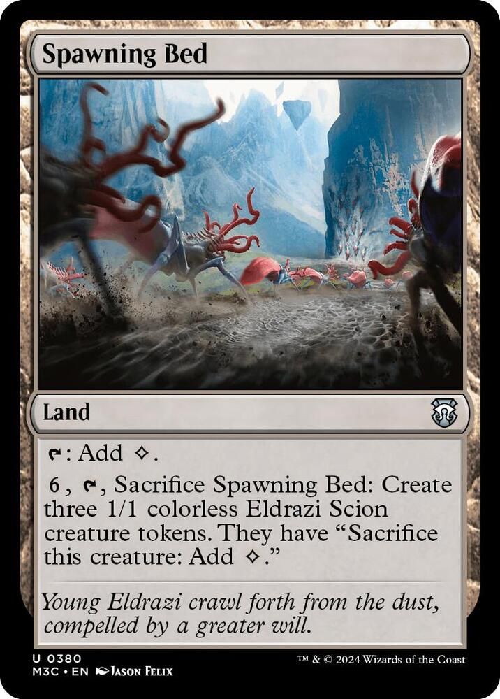 Spawning Bed - Commander: Modern Horizons 3 (M3C) Commander: Modern Horizons 3