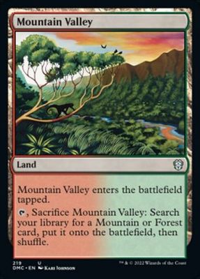 Mountain Valley 219 Dominaria United Commander