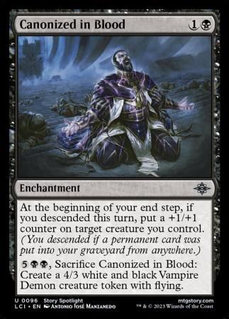Canonized in Blood 0096 The Lost Caverns of Ixalan Singles