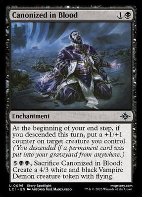 Canonized in Blood 0096 The Lost Caverns of Ixalan Singles