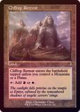 Clifftop Retreat 393 - Retro Frame Foil Dominaria Remastered Collector Booster Foil Singles