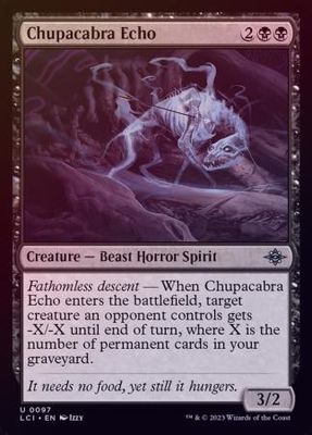 Chupacabra Echo 0097 - Foil The Lost Caverns of Ixalan Foil Singles