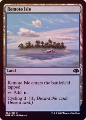 Remote Isle 254/261 - Foil Dominaria Remastered Foil Singles