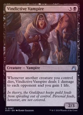 GA Vindictive Vampire 0097 - Foil Ravnica Remastered Foil Singles