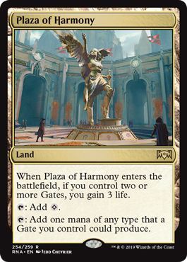 Plaza of Harmony 254/259 Ravnica Allegiance Singles