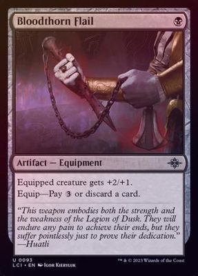 Bloodthorn Flail 0093 - Foil The Lost Caverns of Ixalan Foil Singles