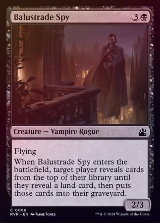 Balustrade Spy 0066 - Foil Ravnica Remastered Foil Singles