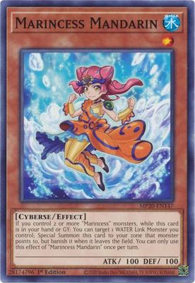 Marincess Mandarin - MP20-EN147 - Common 1st Edition 2020 Mega-Tin: Lost Memories 1st Edition Singles