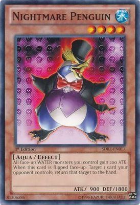 Nightmare Penguin - SDRE-EN017 - Common 1st Edition Structure Deck: Realm of the Sea Emperor 1st Edition Singles