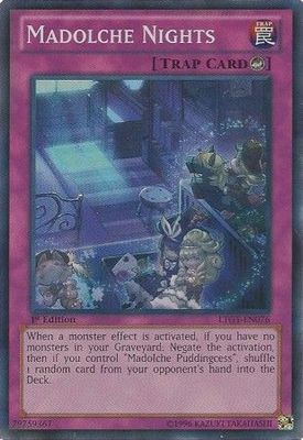 Madolche Nights - LTGY-EN076 - Super Rare 1st Edition Lord of the Tachyon Galaxy 1st Edition Singles