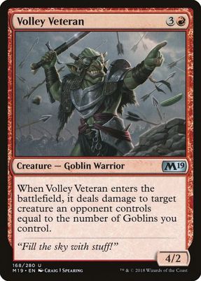 Volley Veteran - Core Set 2019 (M19) Core Set 2019 (espanol)