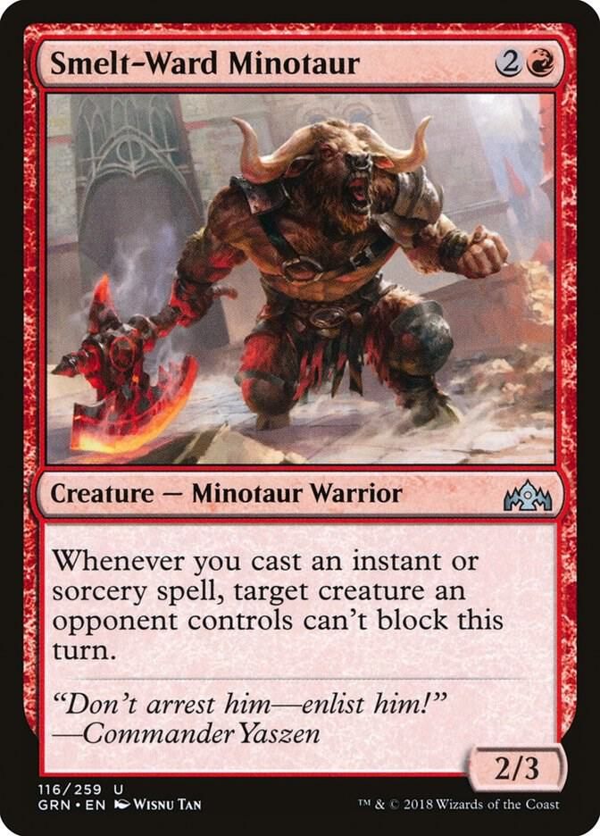 Smelt-Ward Minotaur 116/259 - Guilds of Ravnica (GRN)