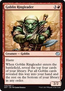 Goblin Ringleader Duel Decks Merfolk vs. Goblins Singles