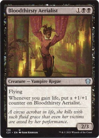 Bloodthirsty Aerialist 136 - Commander 2021 Singles