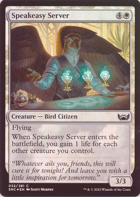 Speakeasy Server 032/281 - Foil Streets of New Capenna Foil Singles
