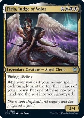 Firja, Judge of Valor 209/285 Kaldheim Singles