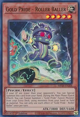 Gold Pride - Roller Baller - MP24-EN204 - Ultra Rare 1st Edition Mega Tin 2024 Dueling Mirrors Singles