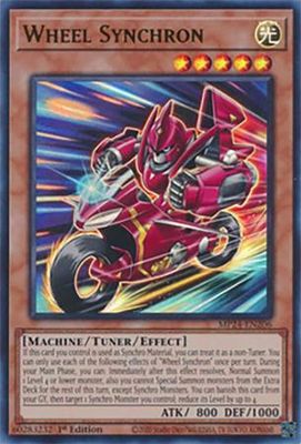 Wheel Synchron - MP24-EN206 - Ultra Rare 1st Edition Mega Tin 2024 Dueling Mirrors Singles