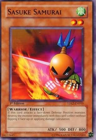 Sasuke Samurai - 5DS2-EN010 - Common 1st Edition Starter Deck: 5D&#39;s (2009) [5DS2] 1st Edition Singles