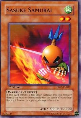 Sasuke Samurai - 5DS2-EN010 - Common 1st Edition Starter Deck: 5D&#39;s (2009) [5DS2] 1st Edition Singles