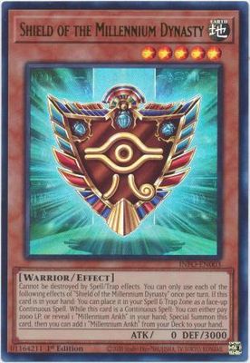 SJ Shield of the Millennium Dynasty - INFO-EN003 - Ultra Rare 1st Edition The Infinite Forbidden 1st Edition Singles