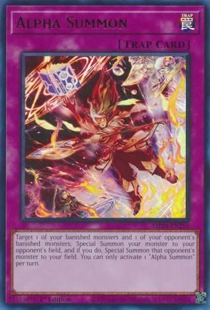 SJ Alpha Summon - MP24-EN256 - Ultra Rare 1st Edition Mega Tin 2024 Dueling Mirrors Singles