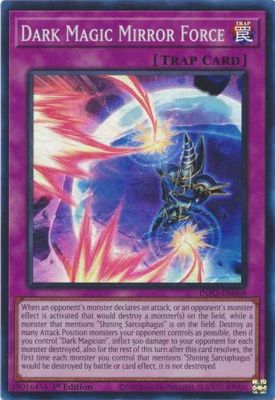 Dark Magic Mirror Force - INFO-EN069 - Super Rare 1st Edition The Infinite Forbidden 1st Edition Singles