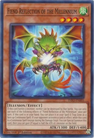 Fiend Reflection of the Millennium - INFO-EN005 - Common 1st Edition The Infinite Forbidden 1st Edition Singles (Espanol)