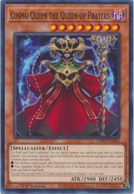 Cosmo Queen the Queen of Prayers - INFO-EN024 - Common 1st Edition The Infinite Forbidden 1st Edition Singles