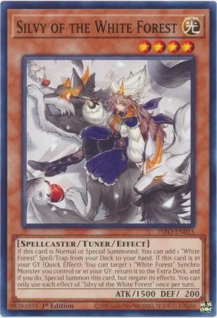 Silvy of the White Forest - INFO-EN015 - Common 1st Edition The Infinite Forbidden 1st Edition Singles (Espanol)