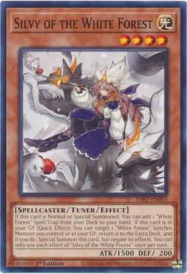 Silvy of the White Forest - INFO-EN015 - Common 1st Edition The Infinite Forbidden 1st Edition Singles (Espanol)