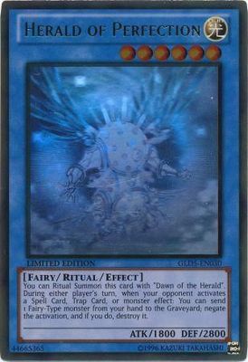 SJ Herald of Perfection - GLD5-EN030 - Ghost/Gold Rare Gold Series 5: Haunted Mine [GLD5]
