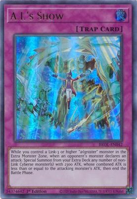 A.I.&#39;s Show - BROL-EN042 - Ultra Rare 1st Edition Brothers of Legend 1st Edition Singles