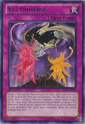 Xyz Universe - PRIO-EN078 - Rare 1st Edition Primal Origin 1st Edition Singles (espanol)