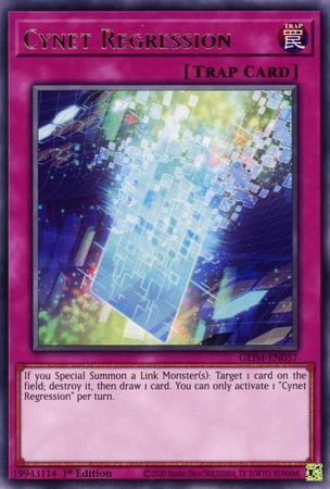 Cynet Regression - GEIM-EN057 - Rare 1st Edition Genesis Impact [GEIM] 1st Edition Singles