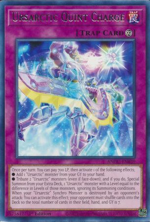 Ursarctic Quint Charge - ANGU-EN039 - Rare 1st Edition Ancient Guardians 1st Edition Singles *Espanol*