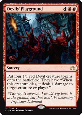 Devils&#39; Playground 151/297 Shadows over Innistrad Singles(Español)