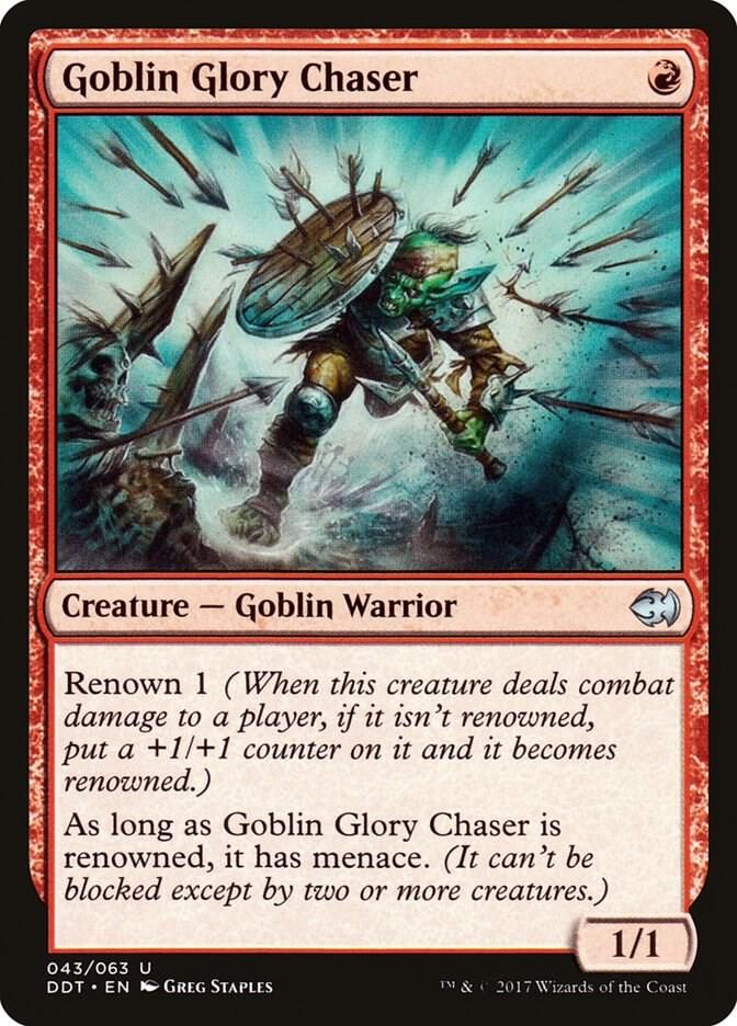 Goblin Glory Chaser - Duel Decks: Merfolk vs. Goblins (DDT) Duel Decks: Merfolk vs. Goblins