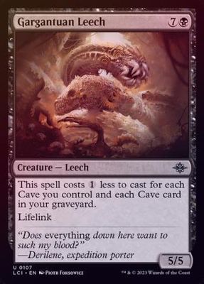 Gargantuan Leech 0107 - Foil The Lost Caverns of Ixalan Foil Singles