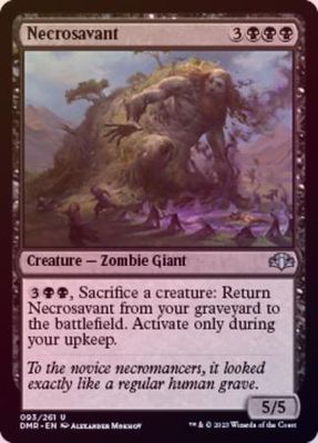 Necrosavant 093/261 - Foil Dominaria Remastered Foil Singles