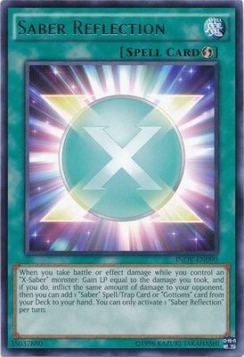 Saber Reflection - INOV-EN090 - Rare Unlimited Invasion Vengeance Unlimited Singles