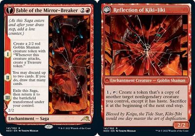 Fable of the Mirror-Breaker | Reflection of the Kiki-Jiki 141/302 Kamigawa Neon Dynasty Singles