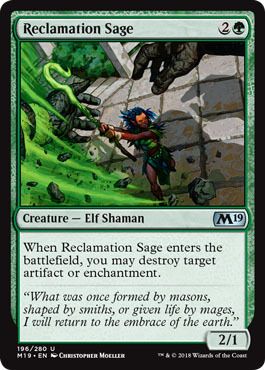 Reclamation Sage 196/280 Magic 2019 (M19) Singles