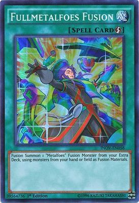 Fullmetalfoes Fusion - INOV-EN058 - Super Rare 1st Edition Invasion Vengeance 1st Edition Singles