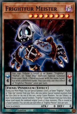 Frightfur Meister - TOCH-EN021 - Super Rare 1st Edition Toon Chaos 1st Edition Singles