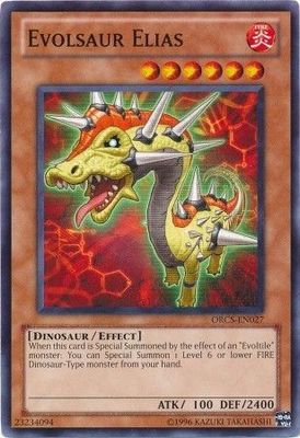 Evolsaur Elias - ORCS-EN027 - Common Unlimited Order of Chaos Unlimited Singles