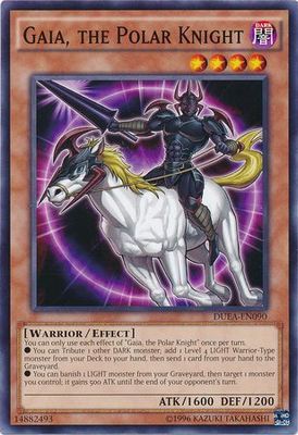 Gaia, the Polar Knight - DUEA-EN090 - Common Unlimited Duelist Alliance Unlimited Singles