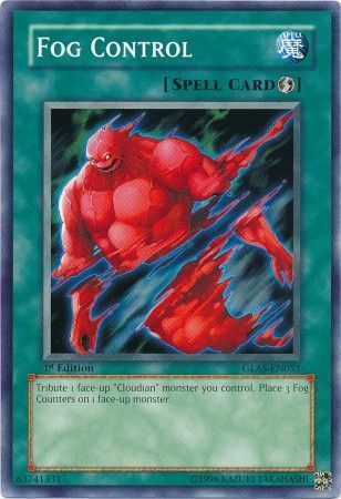 Fog Control - GLAS-EN051 - Common 1st Edition Gladiator&#39;s Assault [GLAS] 1st Edition Singles